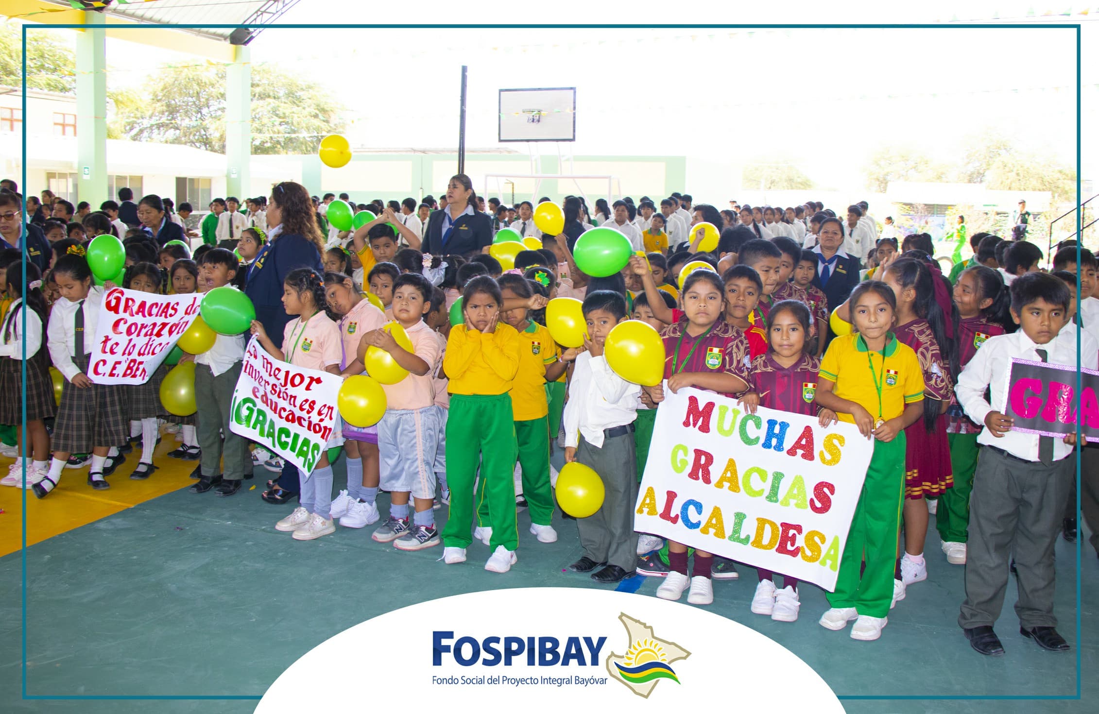Imagen 5 de FOSPIBAY impulsa la educación y entrega moderna infraestructura a la I.E. Complejo Bernal