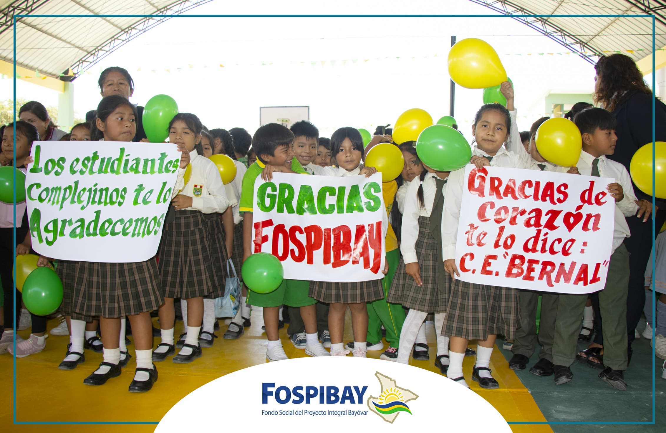 Imagen 4 de FOSPIBAY impulsa la educación y entrega moderna infraestructura a la I.E. Complejo Bernal