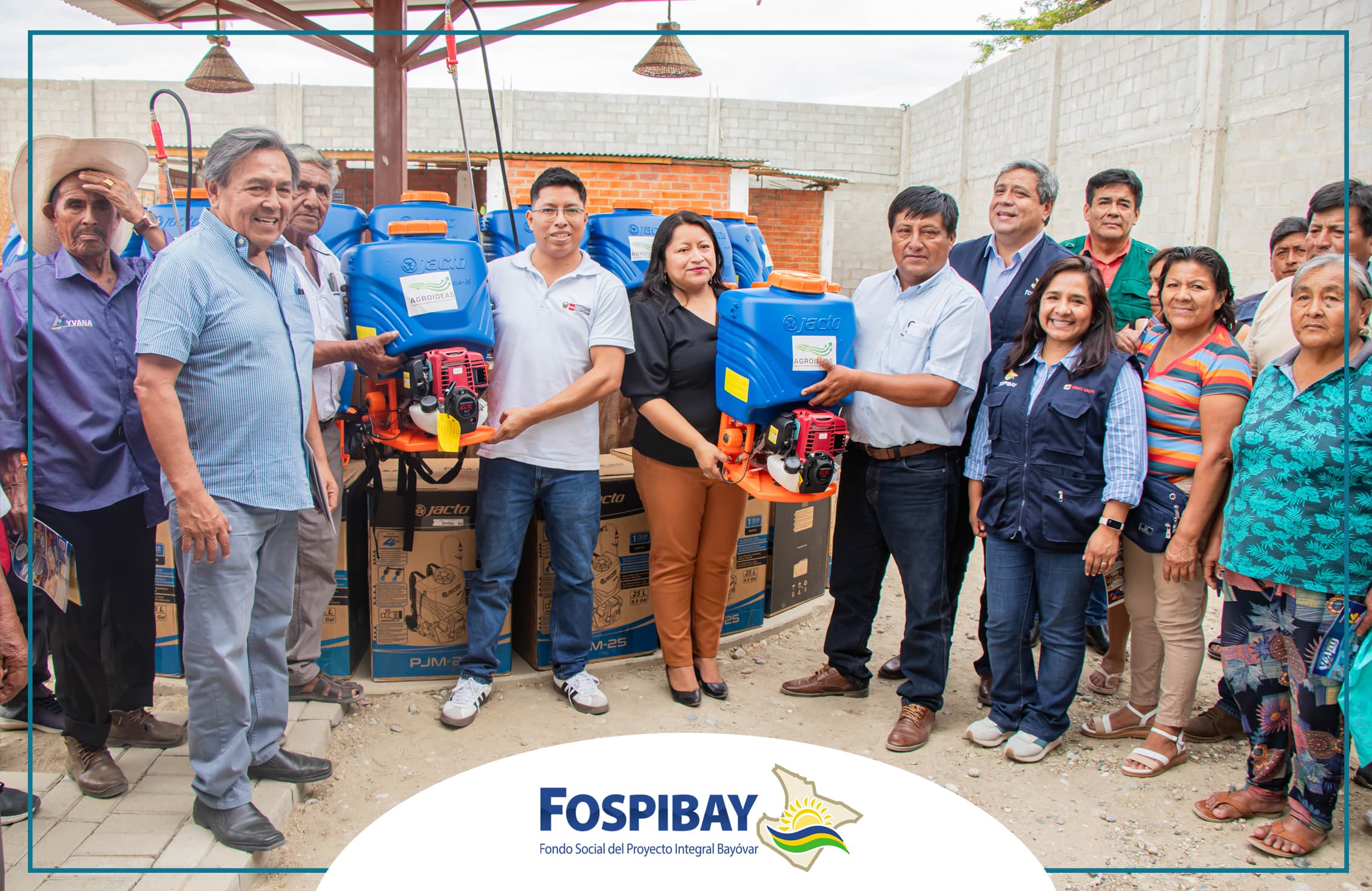 Imagen 1 de FOSPIBAY ACOMPAÑA A LA SEXTA ASOCIACIÓN EN ACCEDER A AGROIDEAS