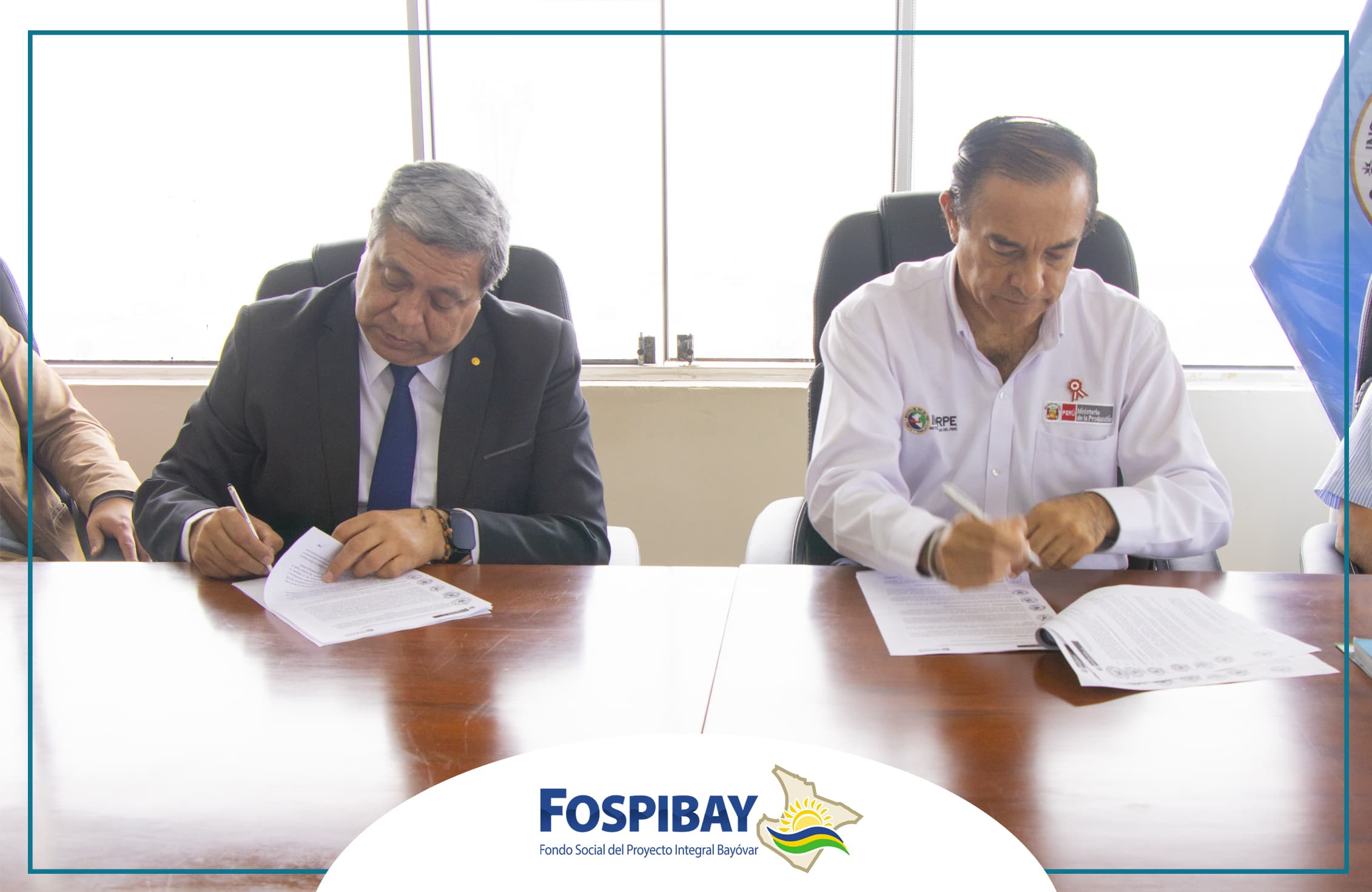 Imagen 1 de FOSPIBAY e IMARPE suscriben convenio