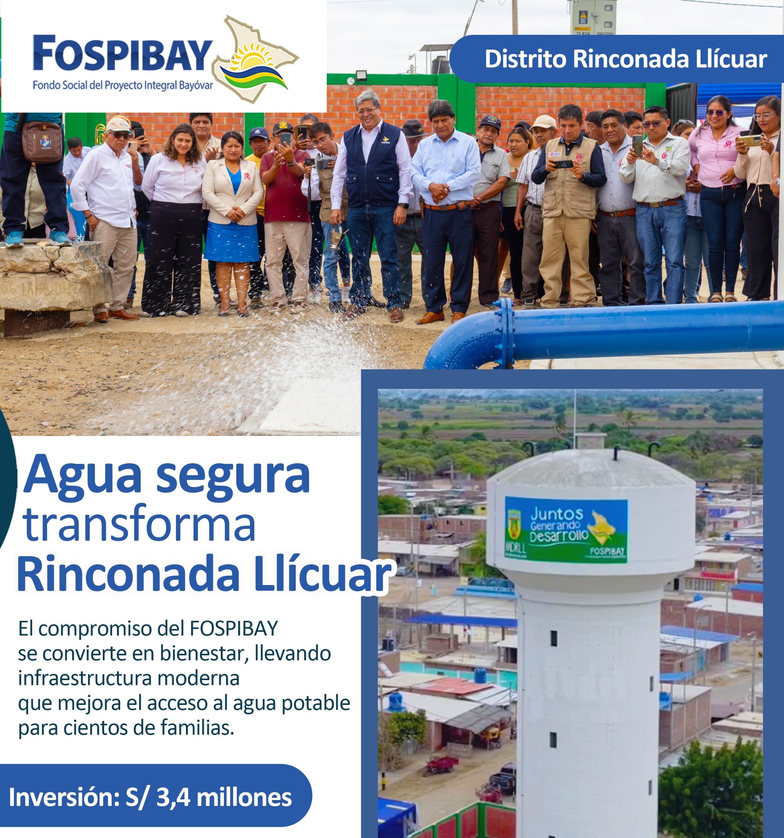 Imagen 1 de Moderno Reservorio para Rinconada Llícuar
