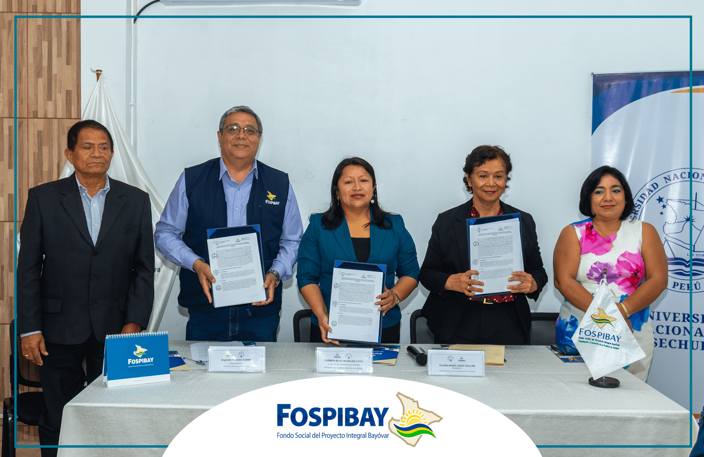 Imagen 1 de FOSPIBAY y Universidad Nacional de Sechura