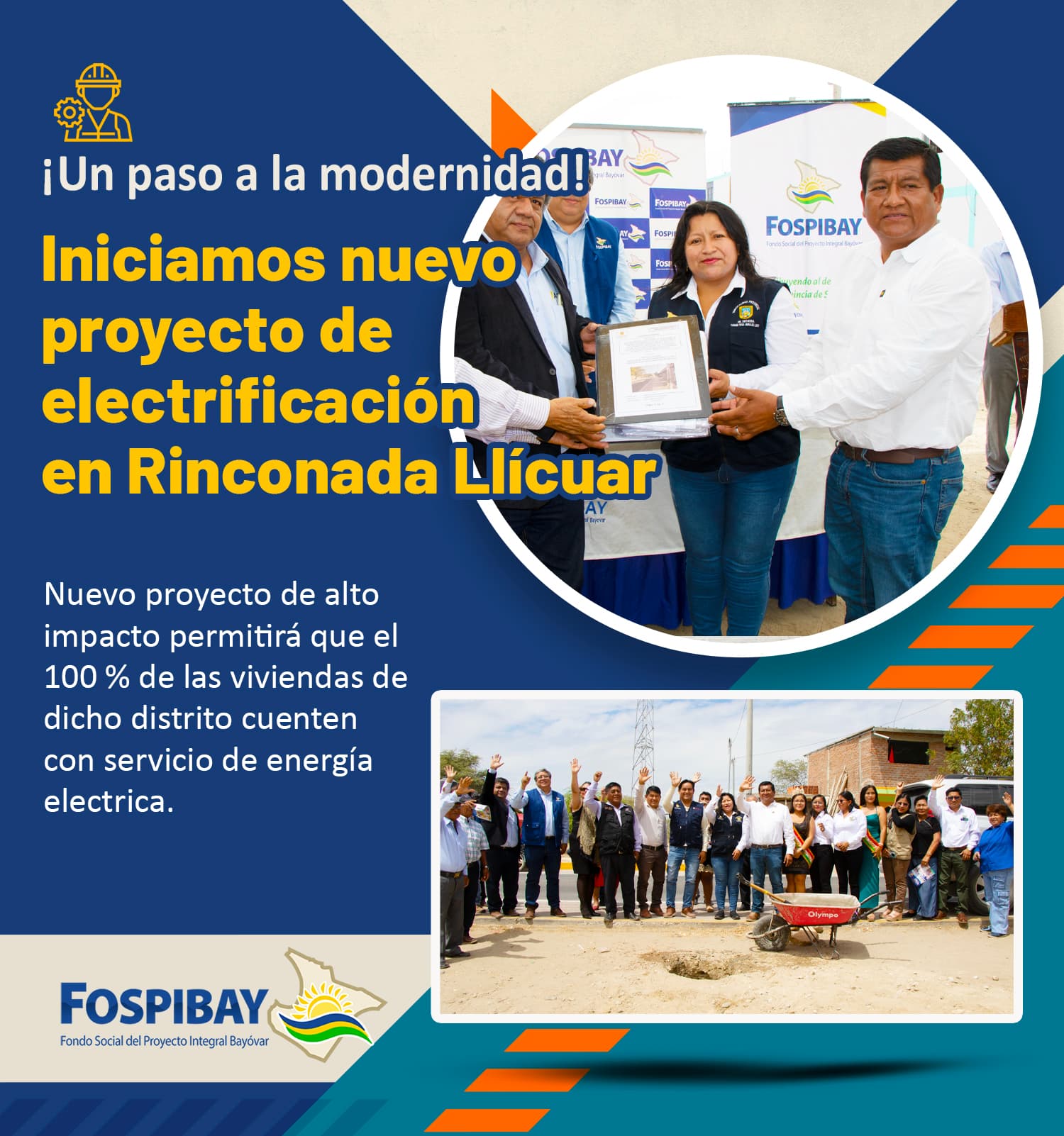 ¡Rinconada Llicuar da un paso a la modernidad!