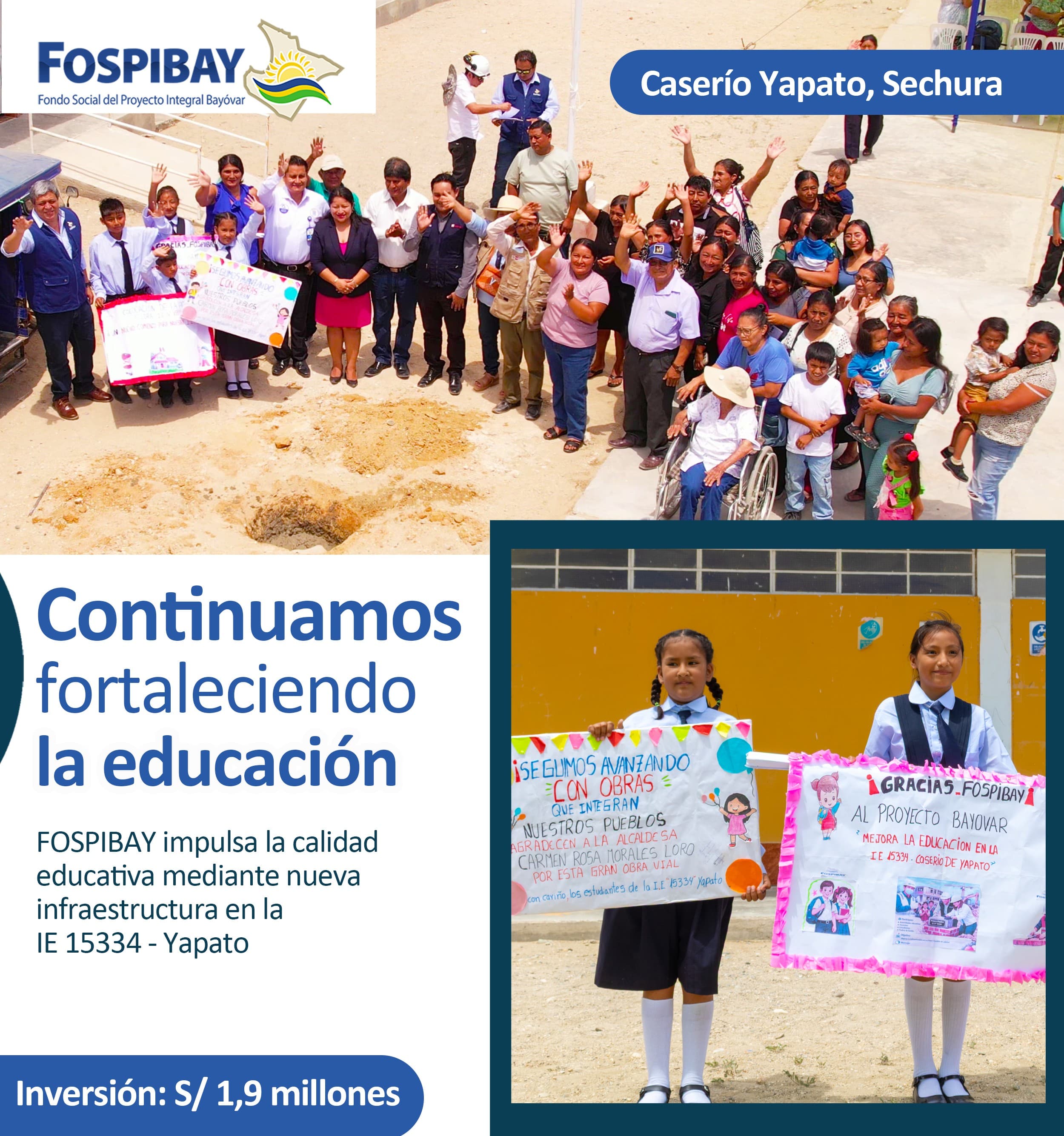 Iniciamos nuevo proyecto de infraestructura educativa
