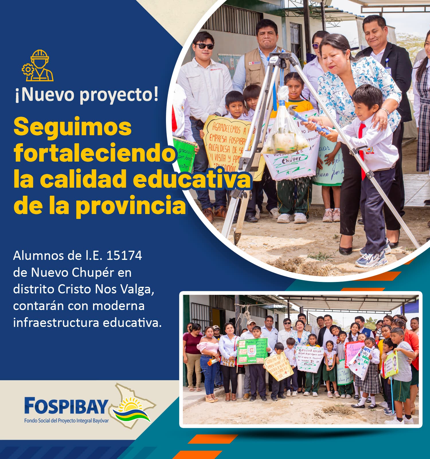 Fortelecemos la educación en Sechura