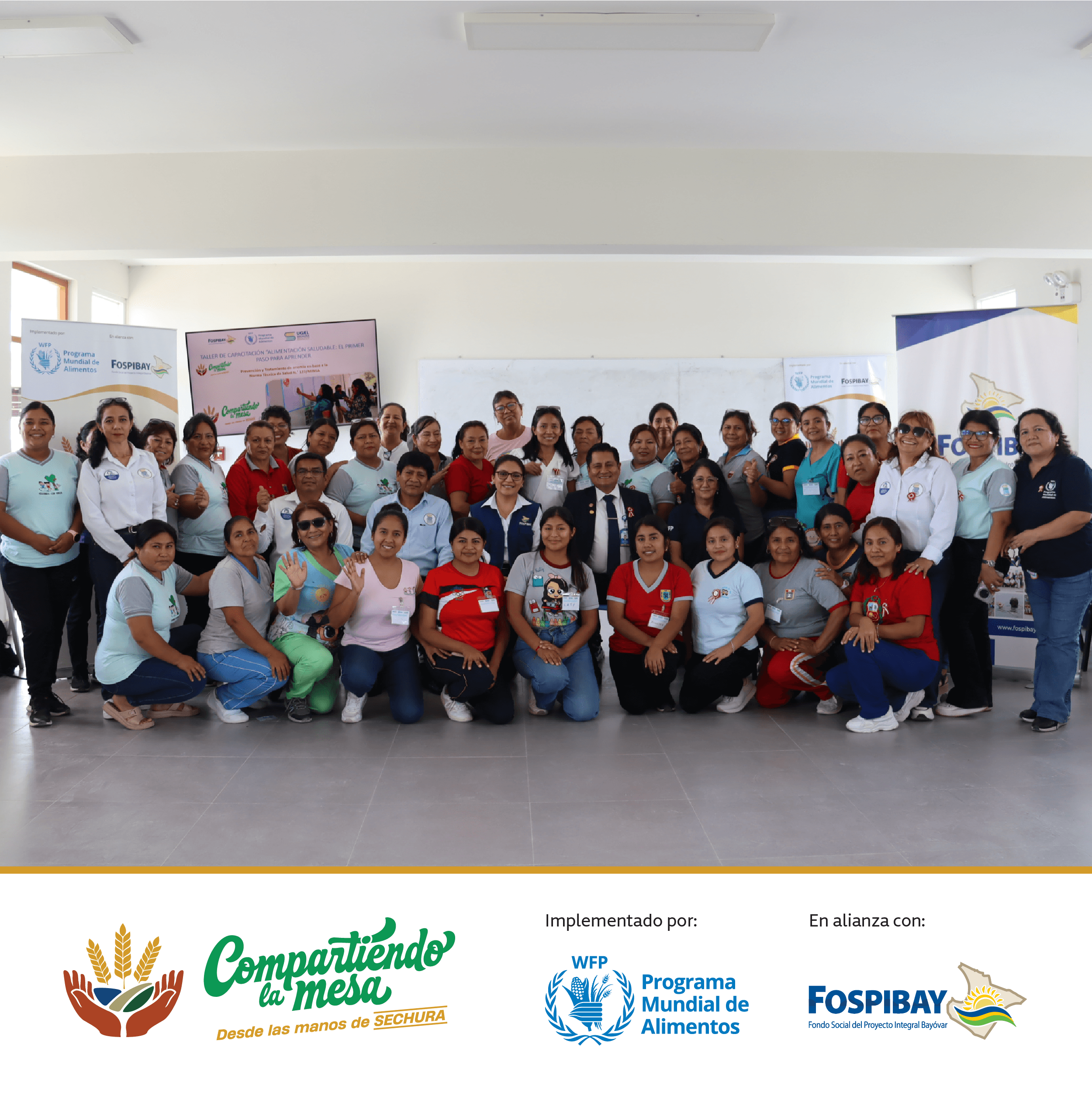 Capacitaciones en las escuelas para prevenir la anemia