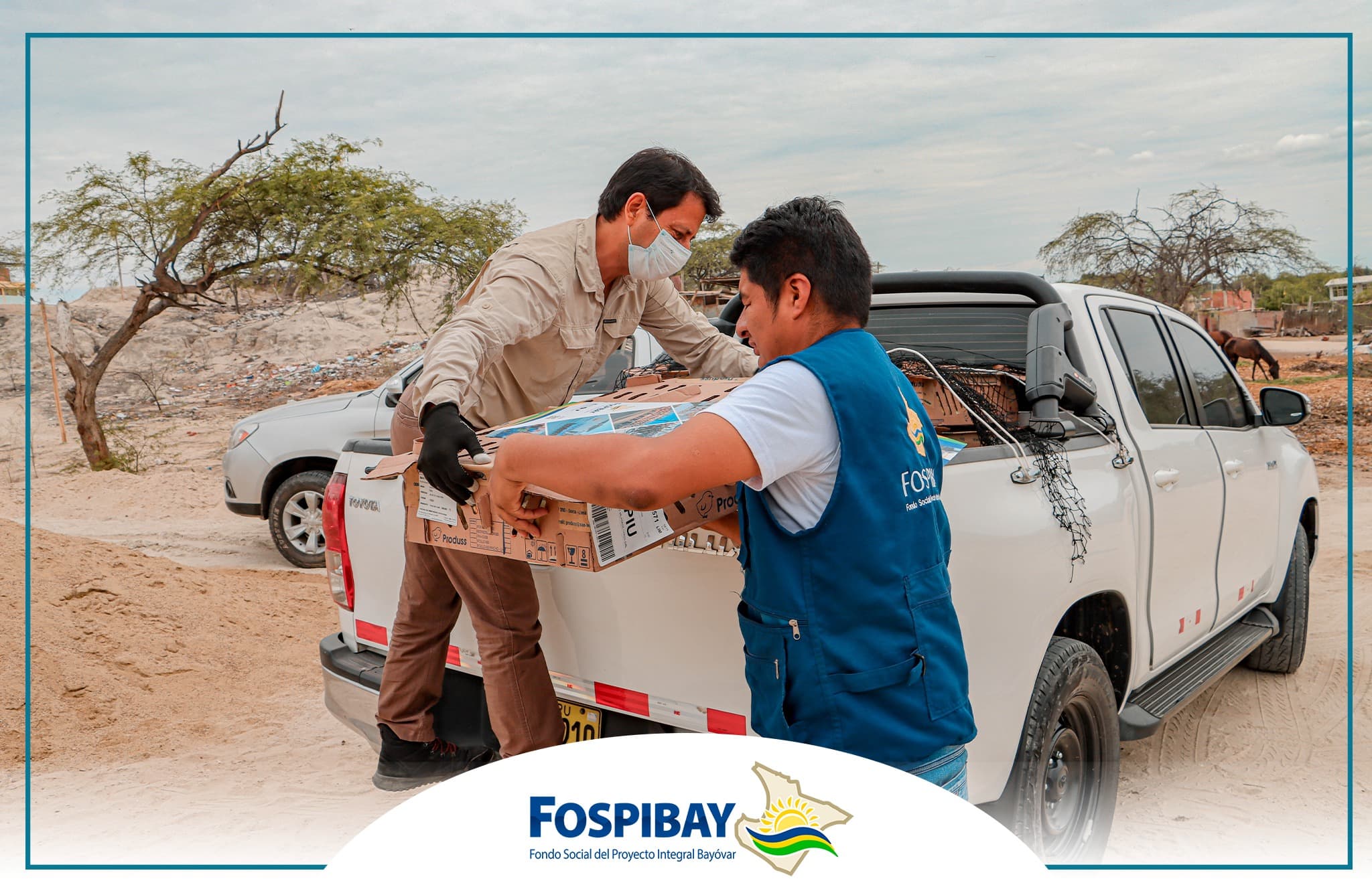 Proyecto Avícola gracias al convenio entre FOSPIBAY y ONG Choice Humanitarian