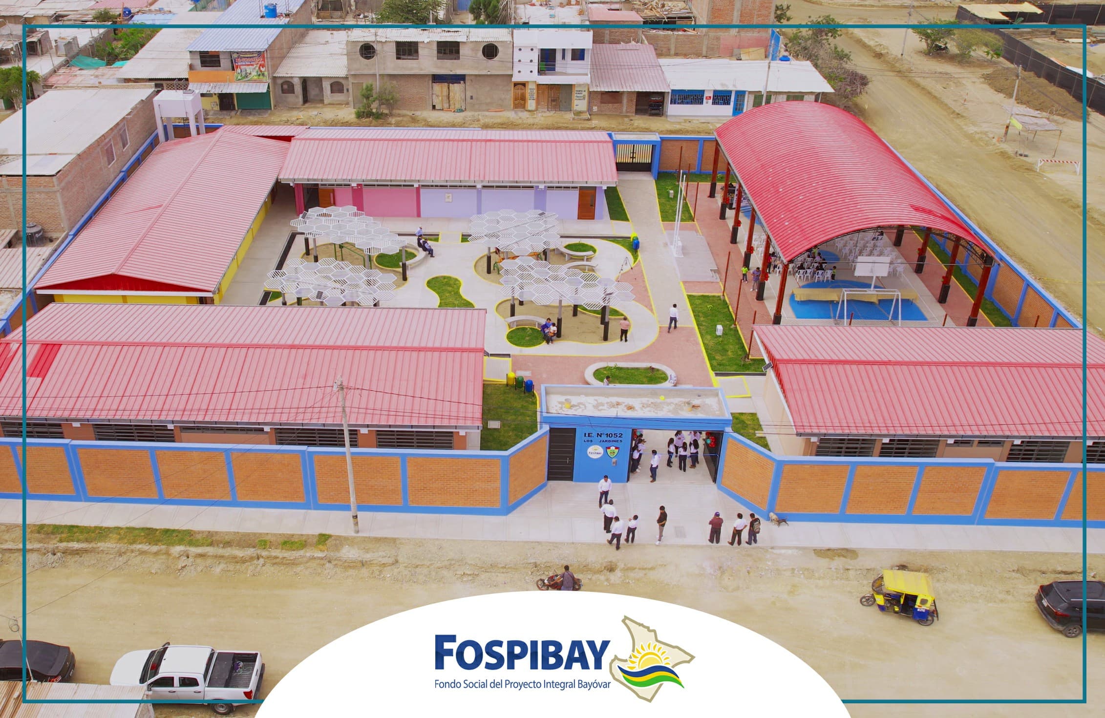 Imagen 4 de FOSPIBAY entrega moderna infraestructura a la IE Inicial N.° 1052 de Los Jardines – Sechura