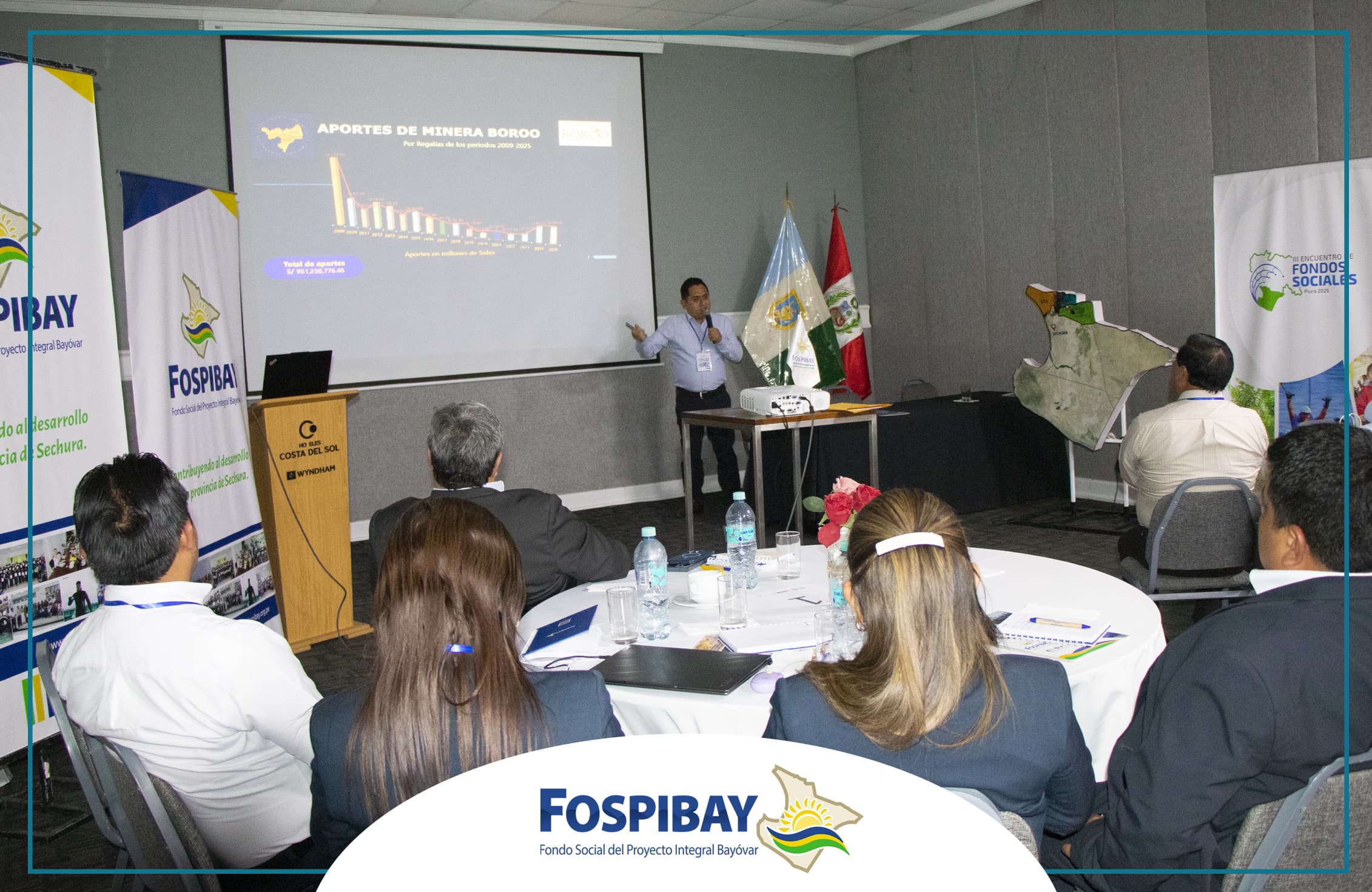 Imagen 1 de MINEM y FOSPIBAY realizaron con éxito el III Encuentro Nacional de Fondos Sociales en Piura