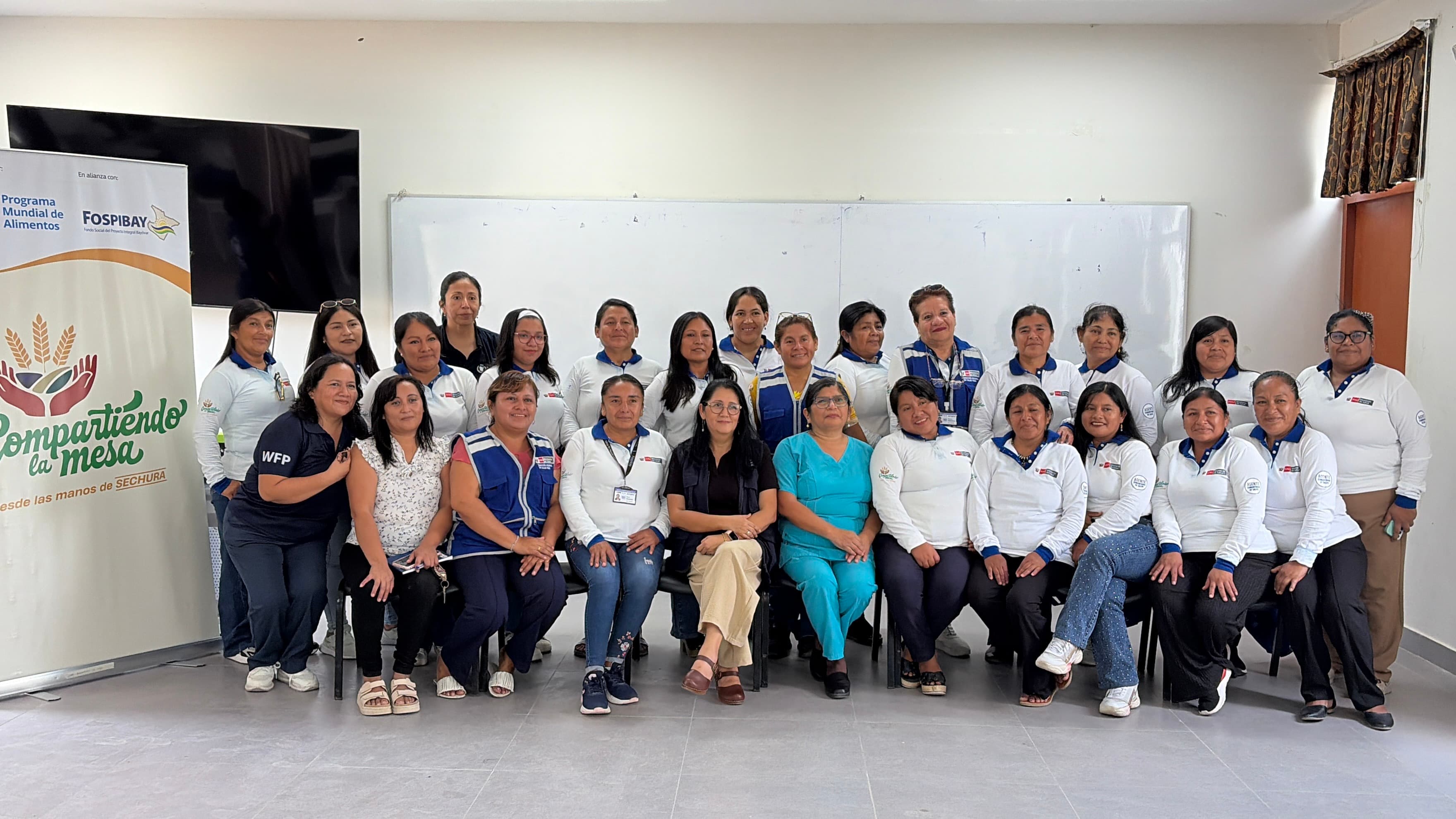 Proyecto “Compartiendo la mesa” ha capacitado a 237 agentes comunitarias.